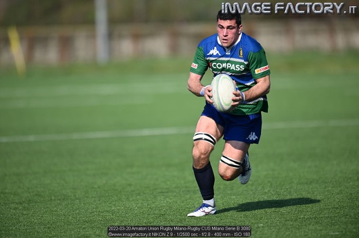 2022-03-20 Amatori Union Rugby Milano-Rugby CUS Milano Serie B 3080